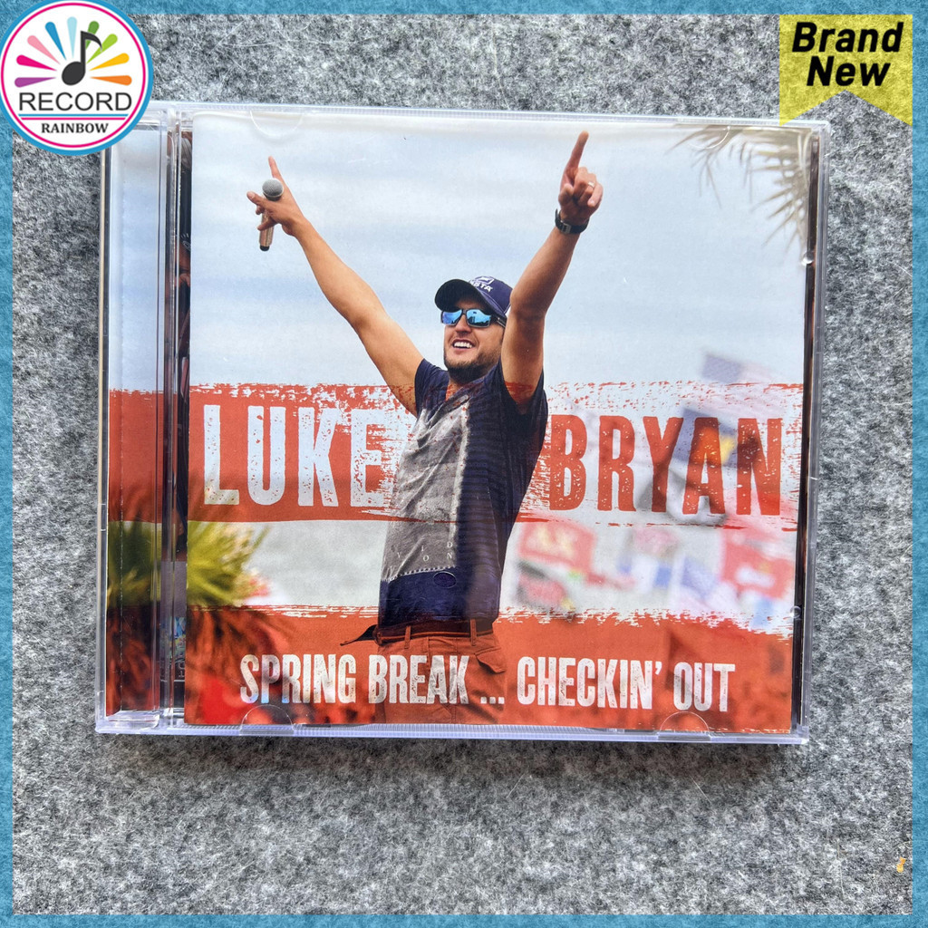 Luke Bryan Spring Break.Checkin' Out Original CD Album [Sealed] Brand New Z1084