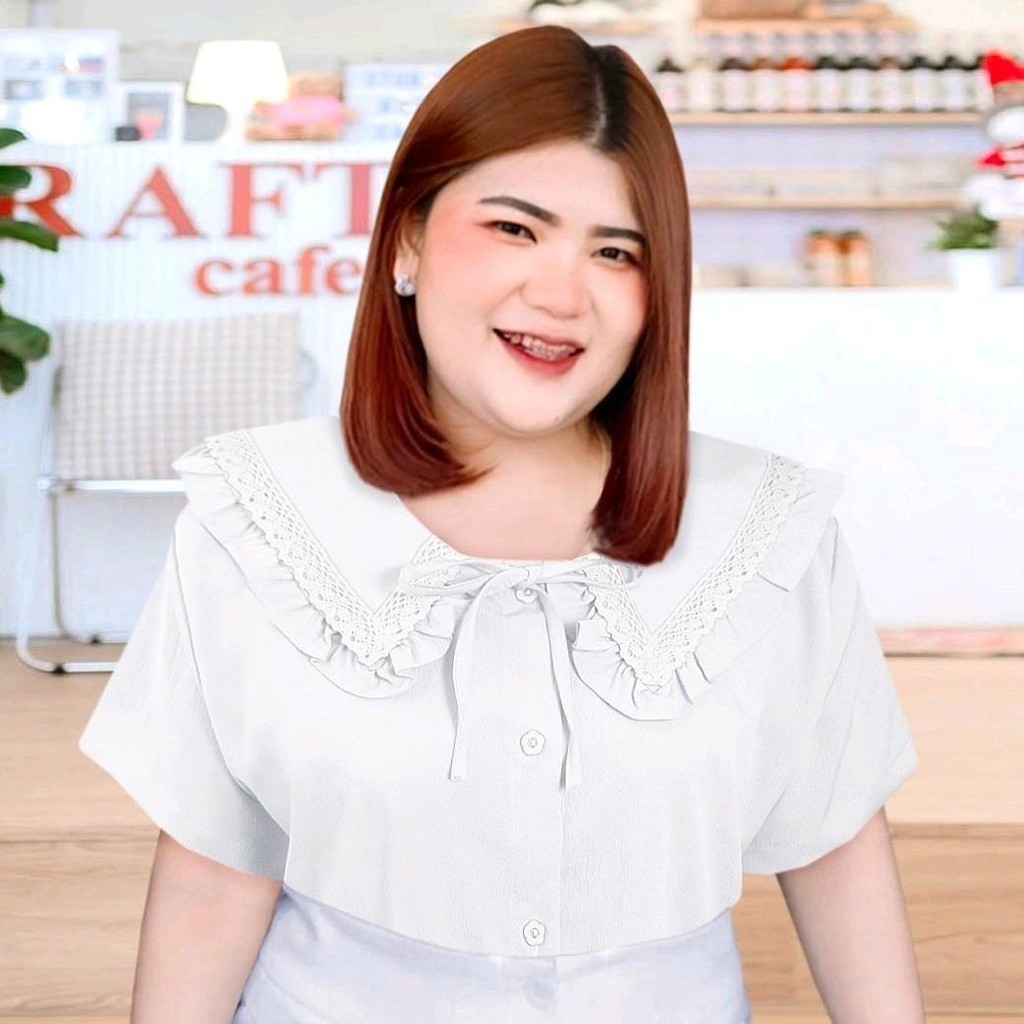 รวมเสื้อสีขาว สาวอวบ อก 42-46" นิ้ว