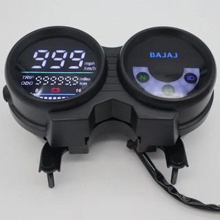 For BAJAJ BOXER CT100 2022 LED Speedometer Electronic Digital Modify Motorcycle Meter Instrument