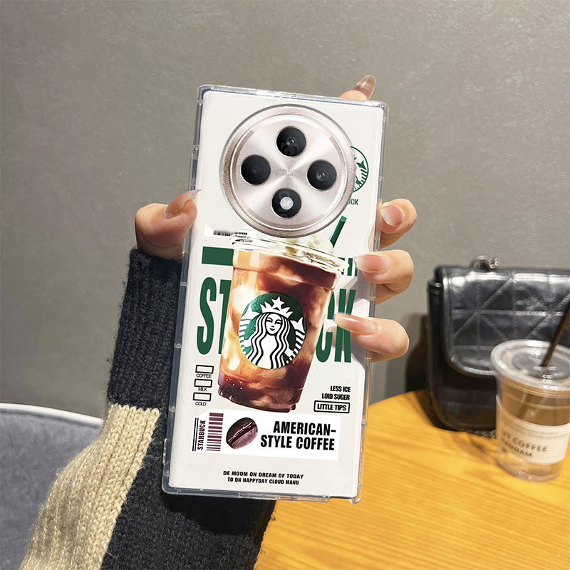 2024 ใหม่ปลอก OPPO Reno12F 5G โปร่งใส Softcase RENO 12F 5G กันกระแทกซิลิโคนป้องกัน Handphone กรณี Reno12F OPPO