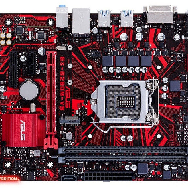 เมนบอร์ดเดสก์ท็อป ASUS EX-B250M-V5 1151 รองรับ i56400t6600i 767007700 kcpu