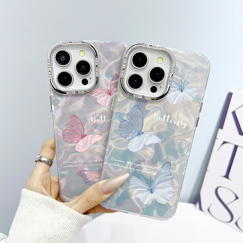 💖Stars💖เข้ากันได้ โทรศัพท์ไอโฟน iPhone 16PROMAX 15PROMAX 14PRO 11PRO 12 11 บุคลิกภาพ กรณีโทรศัพท์มือ