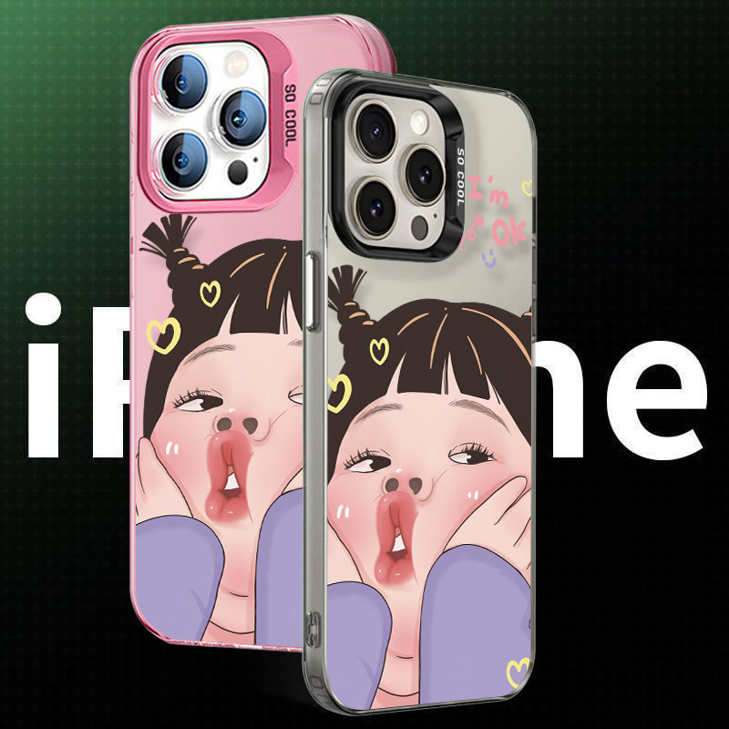 🦋Violet🦋โทรศัพท์มือถือกันกระแทกและกันลื่นจัดส่งจากประเทศไทยiPhone16 12 11 15 14 13ProMax 7 8Plus X/XS Max XR 14 15Plus - รูปที่ 7