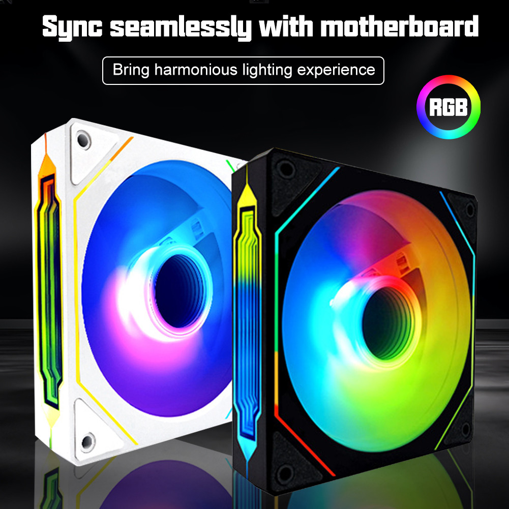 Leopard Prism 4Pro ARGB CPU พัดลม 120 มม.5V 4PIN ARGB  Infinite กระจกแสง Lian Li สไตล์เดียวกัน Mothe