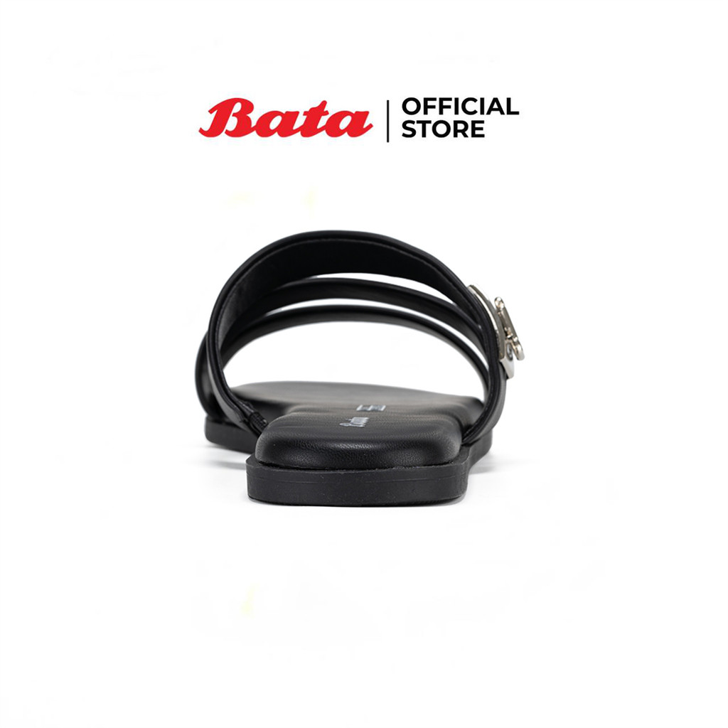 Bata บาจา รองเท้าแตะแฟชั่นแบบสวม ส้นแบนสำหรับผู้หญิง รุ่น SOAKA สีเขียวมิ้นท์ 5317085 สีดำ 5316085