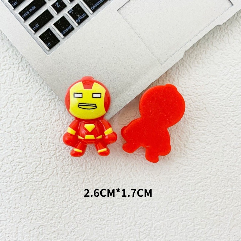 10 ชิ้น อุปกรณ์ DIY เรซินซูเปอร์ฮีโร่ สไปเดอร์แมน รูปที่ 7
