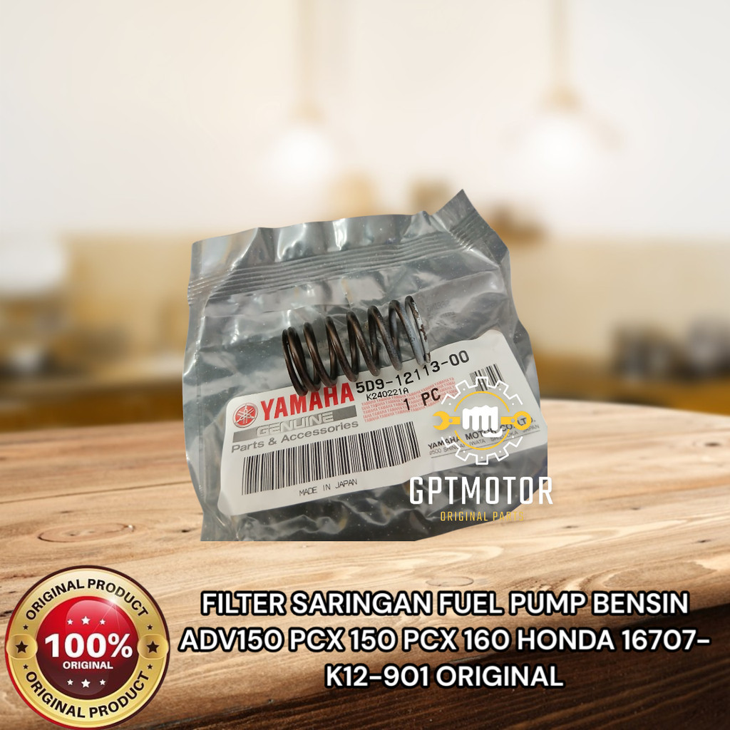 SPRING VALVE VEGA ZR JUPITER Z LEXAM YAMAHA ORIGINAL 5D9-12113-0000