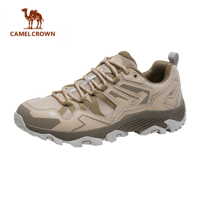 CAMELCROWN KUNLUN รองเท้าเดินป่ากลางแจ้งมืออาชีพ ,ภูเขากันน้ํากันลื่นรองเท้าผู้ชายกลางแจ้ง