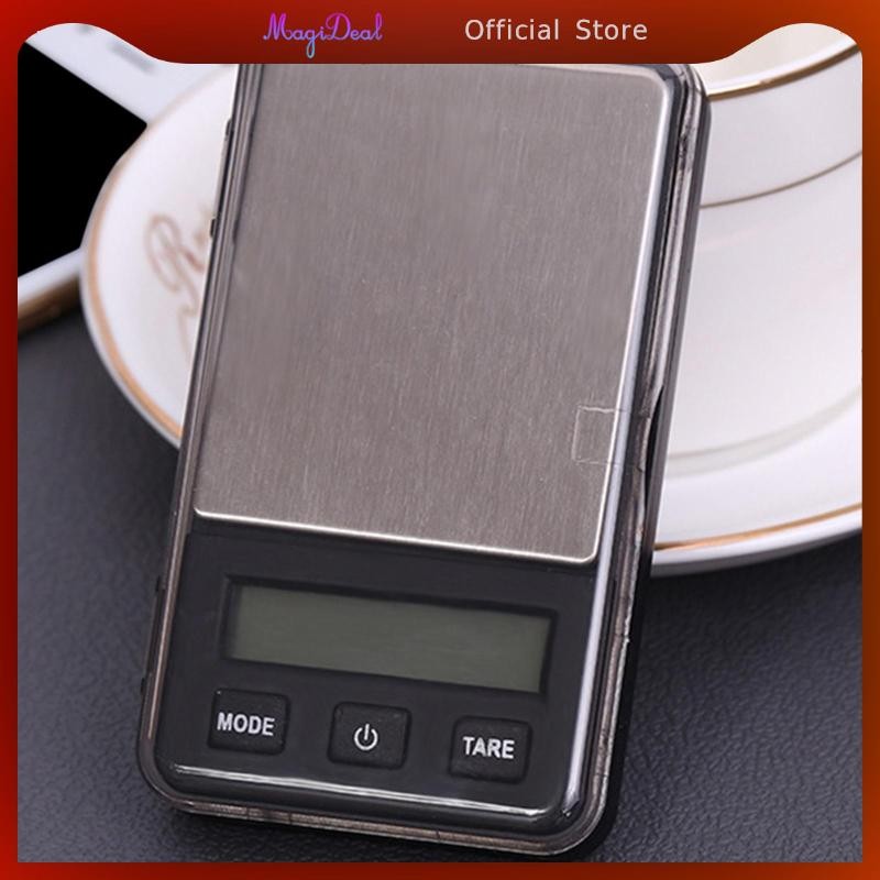 MagiDeal Gram Food Scale Kitchen Portable Scale Scale Scale Digital Weight Gram ความแม่นยํา 0.01g ถึ