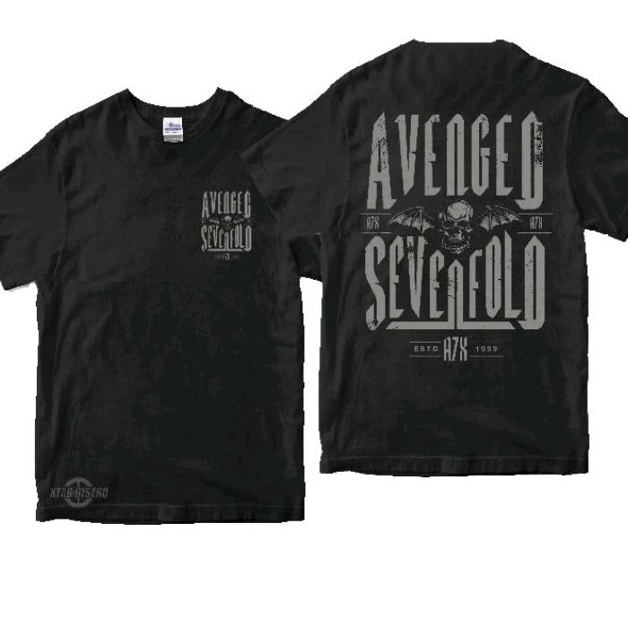เสื้อยืด Avenged SEVENFOLD Estd 1999 เสื้อยืดโลหะ