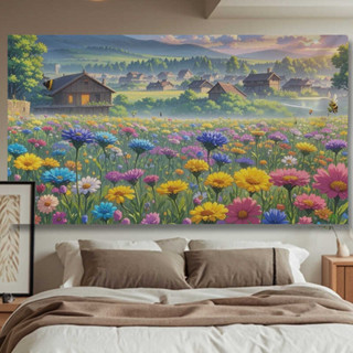 จัดส่งจากประเทศไทย ผ้าพื้นหลังเมืองอากิร์ล ฮายาโอะ มิยาซากิ …