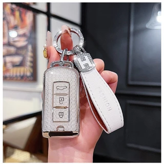 Tpu ฝาครอบกุญแจรถสําหรับ mitsubishi 2023 Xpander Outlander ASX Pajero Eclipse Cross 2025 Montero Remote Fob ผู้ถือ Shell mitsubishi ผจญภัยอุปกรณ์เสริม