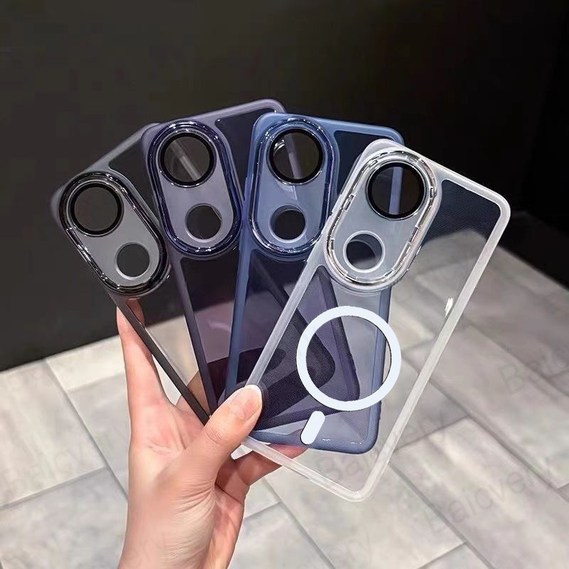 Vivo V50 Pro V50 5G Casing Phone Case Camera Lens Magnetic Wireless Charger Sticker