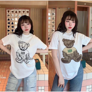 พร้อมส่ง👕Marithe - W Classic Logo Tee เสื้อยืดสุดฮิตเนื้อผ้าดีมาก (งานเทียบแท้)