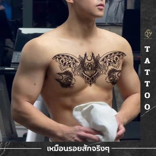แทททู ติดหน้าอก กันน้ำ กันรอย ติดทน15วัน ติดกลับ ติดเอว ลายญี่ปุ่น ลายมังกรจีน รอยสักสมุนไพร แทททูแผงหน้าอก