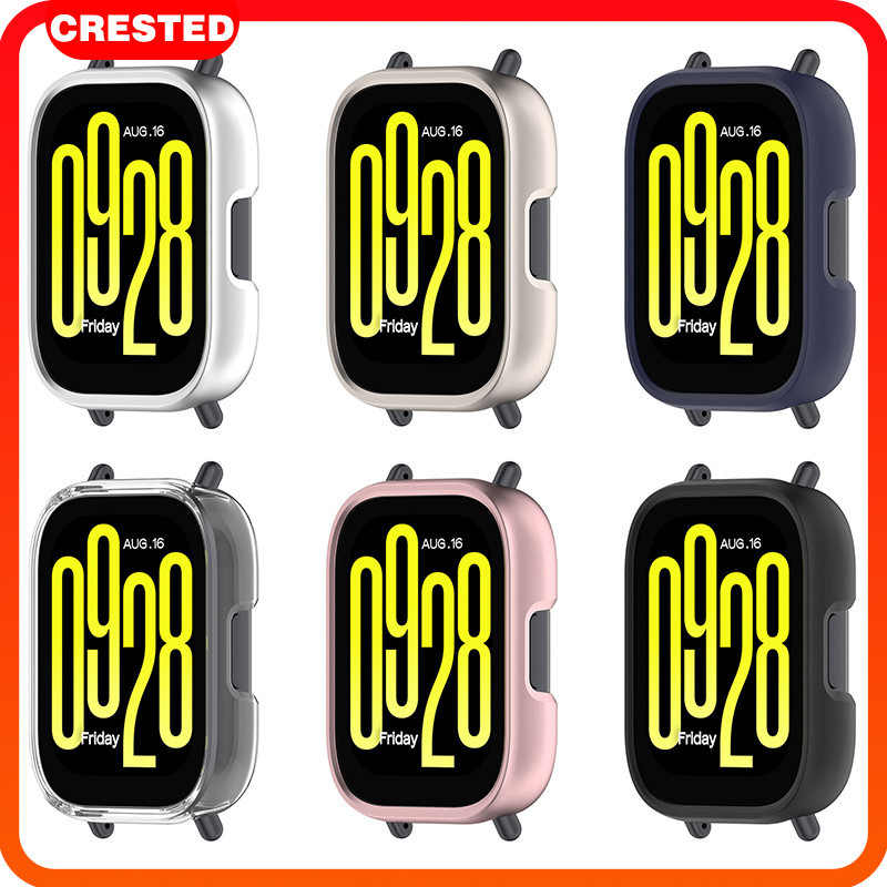 เคสคอมพิวเตอร์แบบไม่มีเมมเบรน for Redmi Watch 5 Active/ Xiaomi Mi Watch 5 Lite ฟิล์มป้องกันหน้าจอ กันชนกรอบอุปกรณ์เสริม