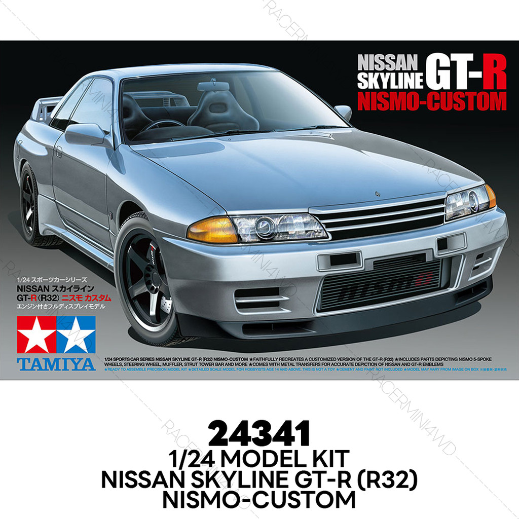 TAMIYA 24341 1/24 Model Kit Nissan Skyline GT-R (R32) Nismo-Custom
