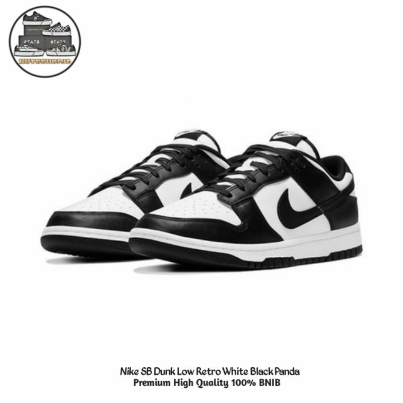 รองเท้า Nike SB Dunk Low Retro White Black PANDA bnib