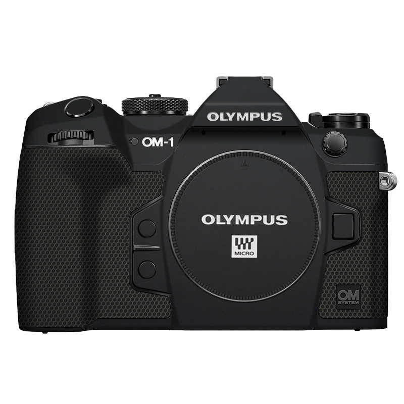 Mebentang เหมาะสําหรับ Olympus OM-1 Body ฟิล์มป้องกันคาร์บอนไฟเบอร์ OM1 สติกเกอร์หนัง Frosted 3M