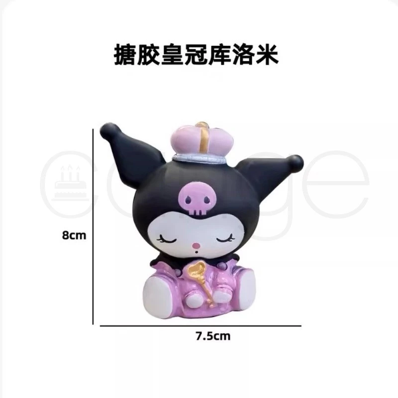 ท็อปเปอร์เค้กตุ๊กตาคุโรมิ ซีรีส์เจ้าหญิง ตกแต่งเค้ก thumbnail 8