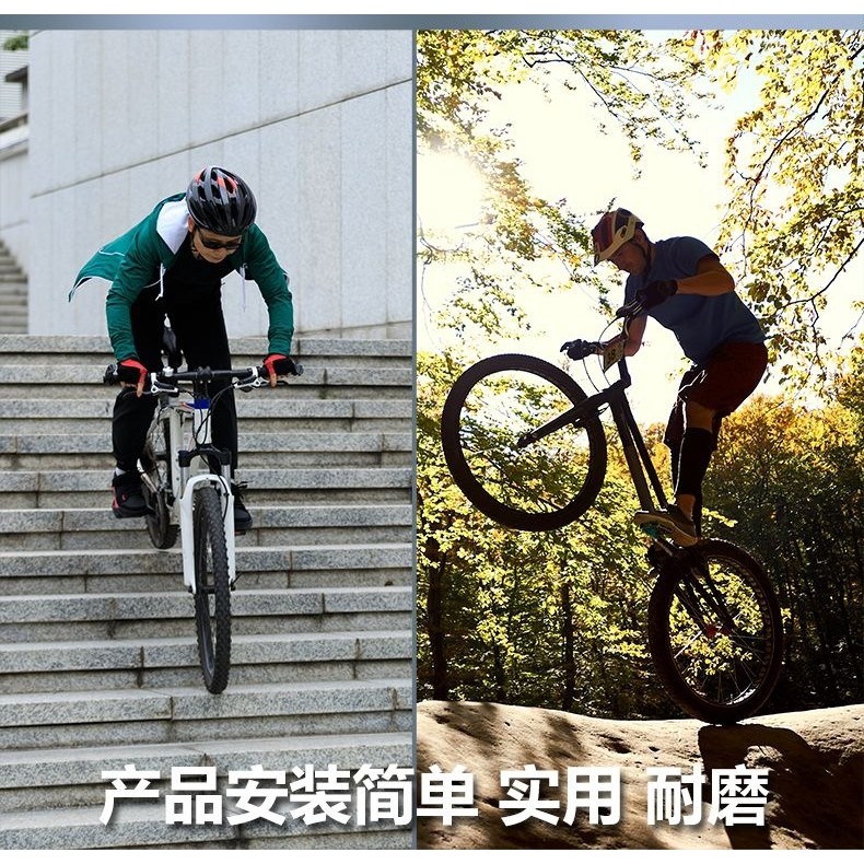 แฮนด์จักรยานแบบฟิกซ์เกียร์ GFITTER ความแข็งแรงสูง แฮนด์จักรยานอลูมิเนียมอัลลอยด์ 25.4 แฮนด์ GWHU - รูปที่ 5