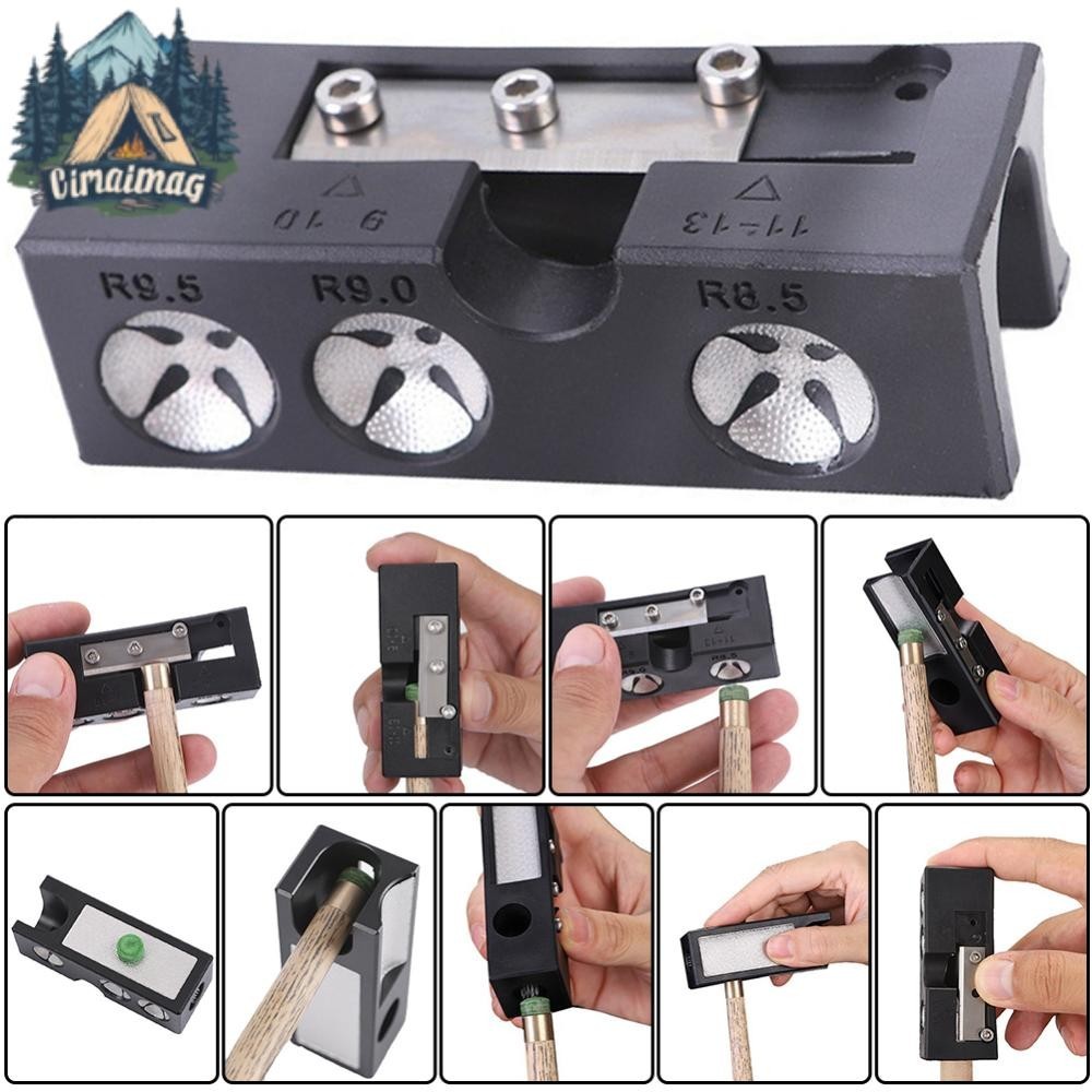 9 in 1 เครื่องมือซ่อมหัวไม้คิวบิลเลียด