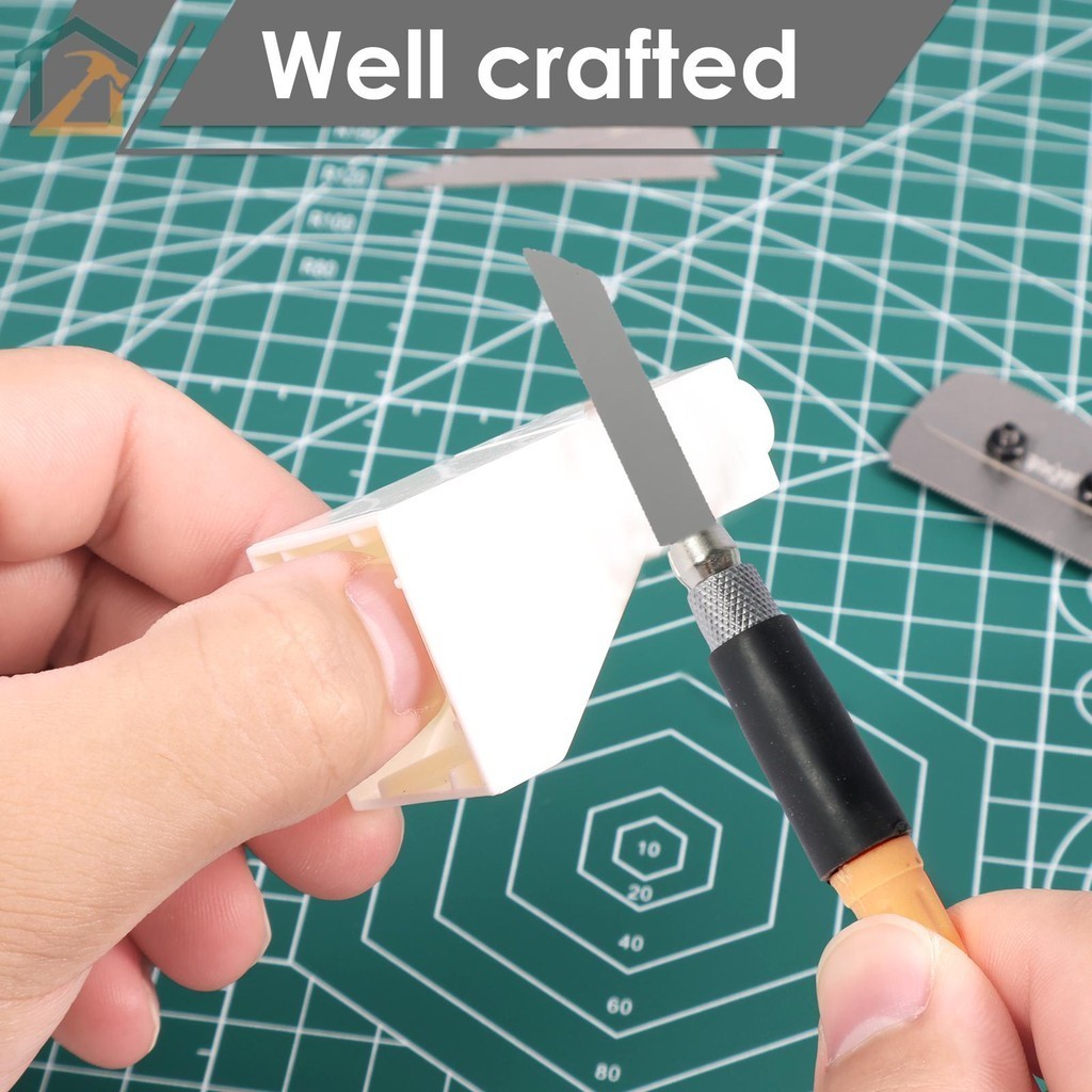 เครื่องมือใบเลื่อยโลหะ ขนาดเล็ก พร้อมใบมีด 8 ใบ สําหรับตัดต้นขา งานฝีมือ DIY SHOPCYC9871