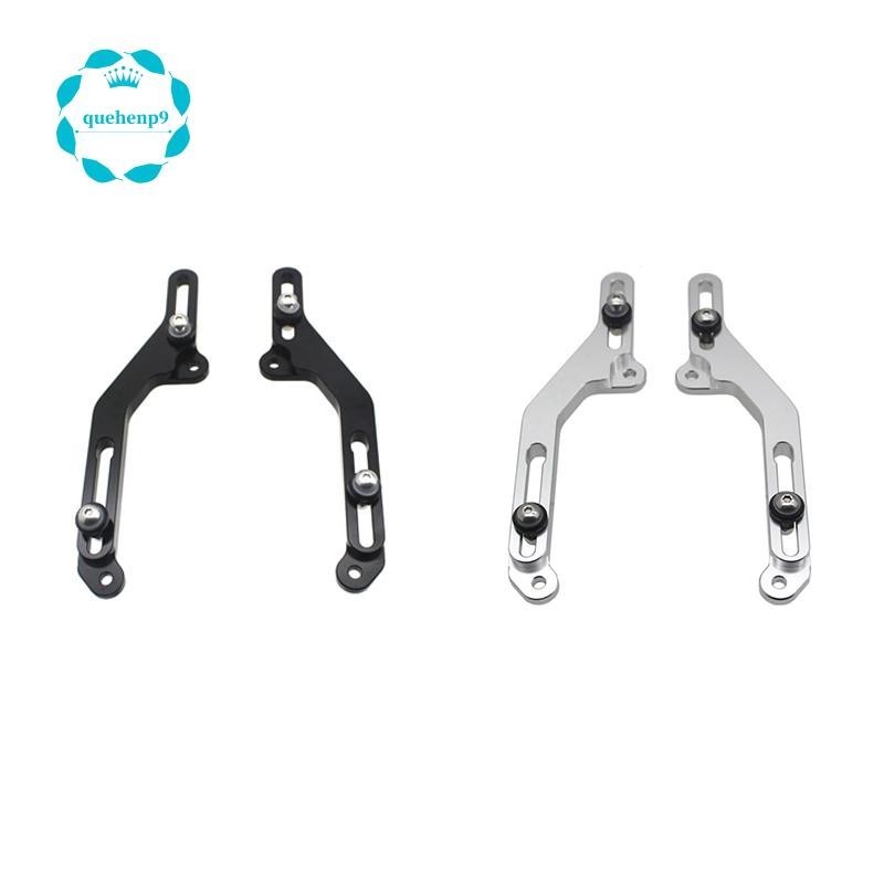 [quehenp9] ตัวปรับกระจกหน้ารถจักรยานยนต์ อะลูมิเนียม CNC สําหรับ Honda XL750 XL 750 Transalp 750 2023 2024