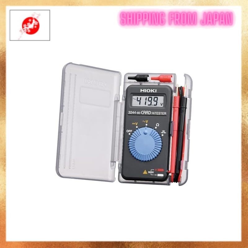 🔥Hioki🔥HIOKI ELECTRIC 3244-60 (เครื่องทดสอบมัลติมิเตอร์ดิจิทัล DMM ) เครื่องทดสอบการ์ด Hi ผลิตในญี่ป