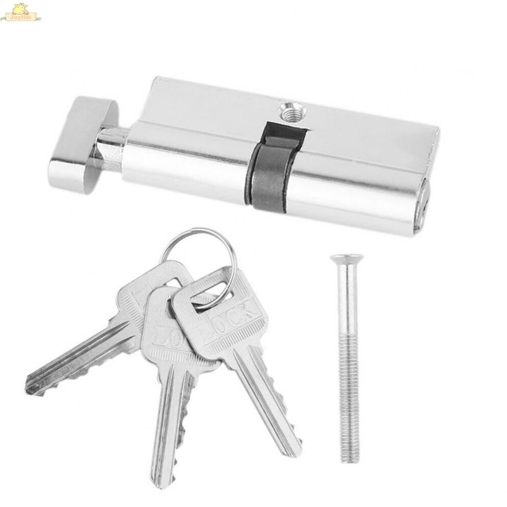 Premium Quality Thumb Turn Cylinder Barrel Door Lock UPVC Anti Pick + 3 Keys Kit⭐JOYLF