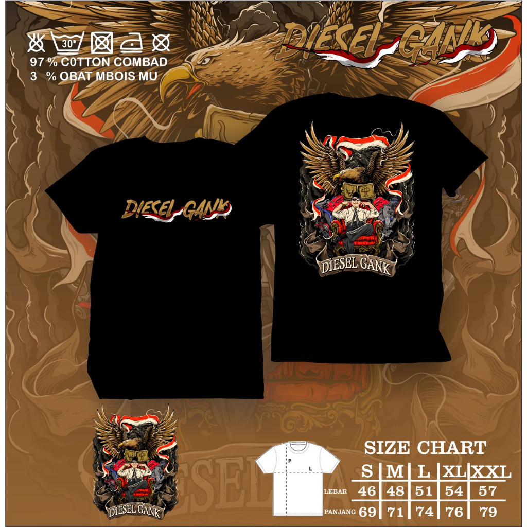 เสื้อยืด DIESEL GANK DIESEL เสื้อยืด JMD POWER DIESEL เสื้อยืดที่ดีที่สุด VOL 5