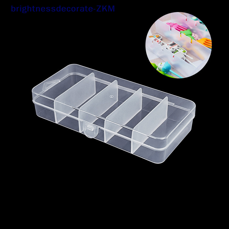 [Brightdecorate] กล่องพลาสติกใส สําหรับเก็บส้อมผลไม้ สําหรับเด็ก [TH]
