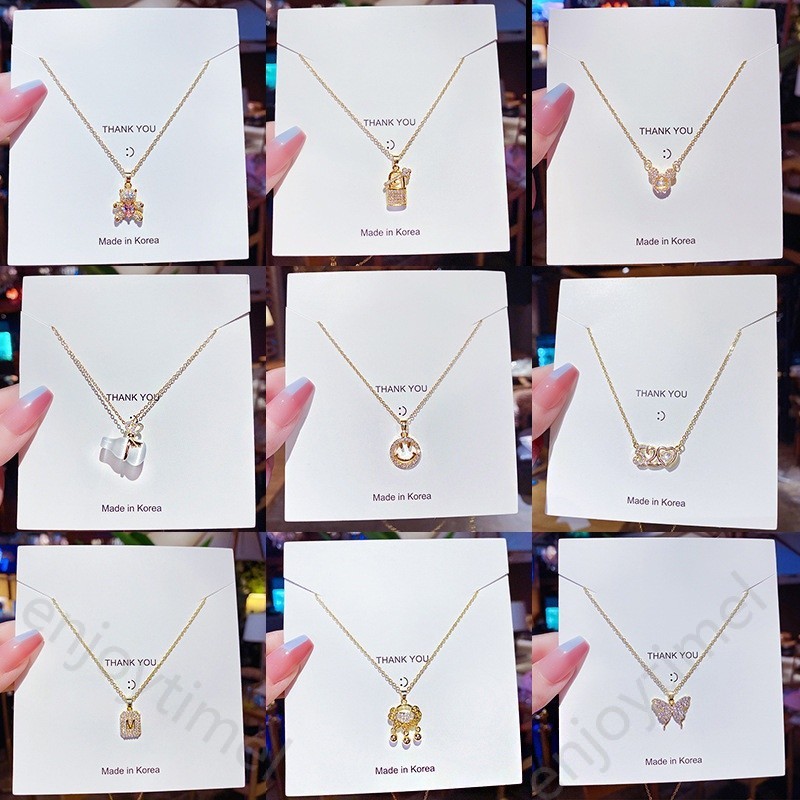 สร้อยคอเหล็กไทเทเนียม หรูหรา เบาสบาย สําหรับผู้หญิง ดีไซน์พิเศษ Colorfast ใหม่ทั้งหมด พร้อมกระบอกล็อกที่เรียบง่าย