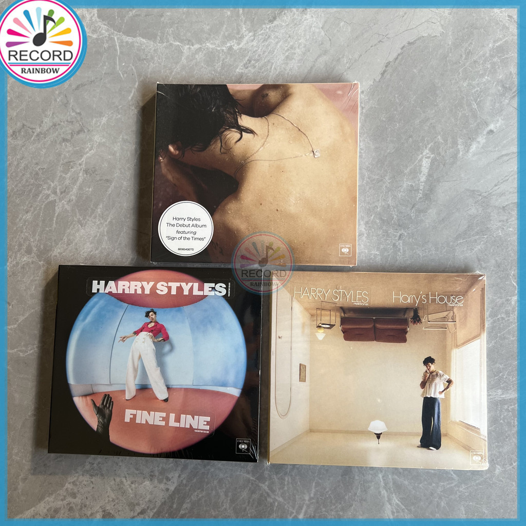 Harry Styles by Harry Styles, Fine Line, Harry's House 3 Albums Set Album [Sealed] Brand New US/GER