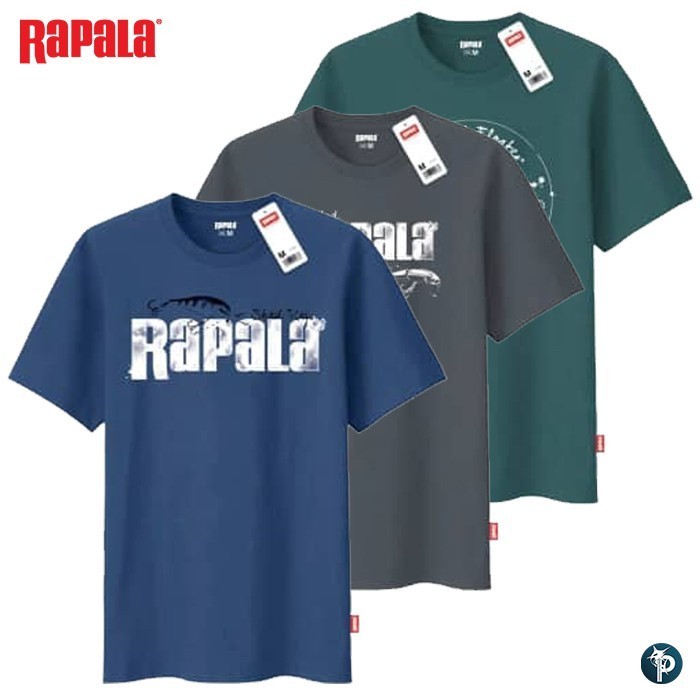 【พร้อมส่ง】เสื้อยืดแขนสั้นคอกลมค่าสัมบูรณ์เสื้อ Rapala Rap-T สีพาสเทลเท่มากๆถูกสุดๆS-3XLCotton 100% [S-5XL]S-5XL