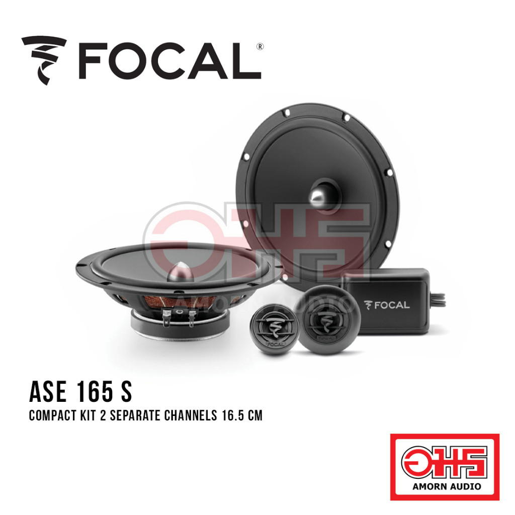 FOCAL ASE 165 S / Compact kit 2 separate channels 16.5 cm / AMORN AUDIO