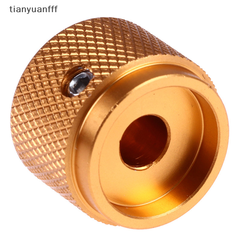 Tianyuanfff Solid Machined โลหะอลูมิเนียมโรตารี่ Encoder Potentiometer ปุ่มปรับระดับเสียง Well