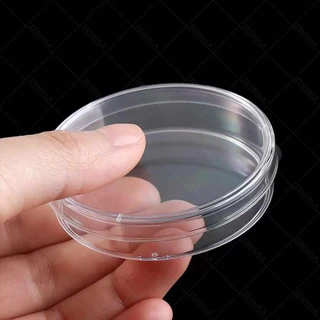 จานเพาะเชื้อ พลาสติก 10 คู่(จาน+ฝาครอบ) Disposable Plastic Petri Dishes มีให้เลือก 5 ขนาด