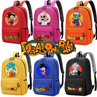 กระเป๋าเป้สะพายหลัง ลายการ์ตูนดราก้อนบอล โฮมเมด หลากสี เหมาะ…