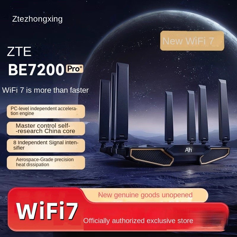 [WIFI7 Router ] ZTE  BE7200Pro +Wireless Dual-Band Gigabit Home ความเร ็ วสูงกลุ ่ มเกมเครือข ่ าย 2