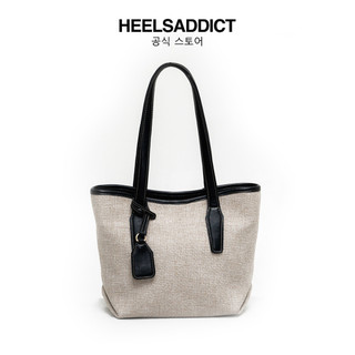 HEELSADDICT Totebag Kantor Yuuka Canvas Wanita Tas Kantor Jinjing Shoulder Bag & Sling Bag
