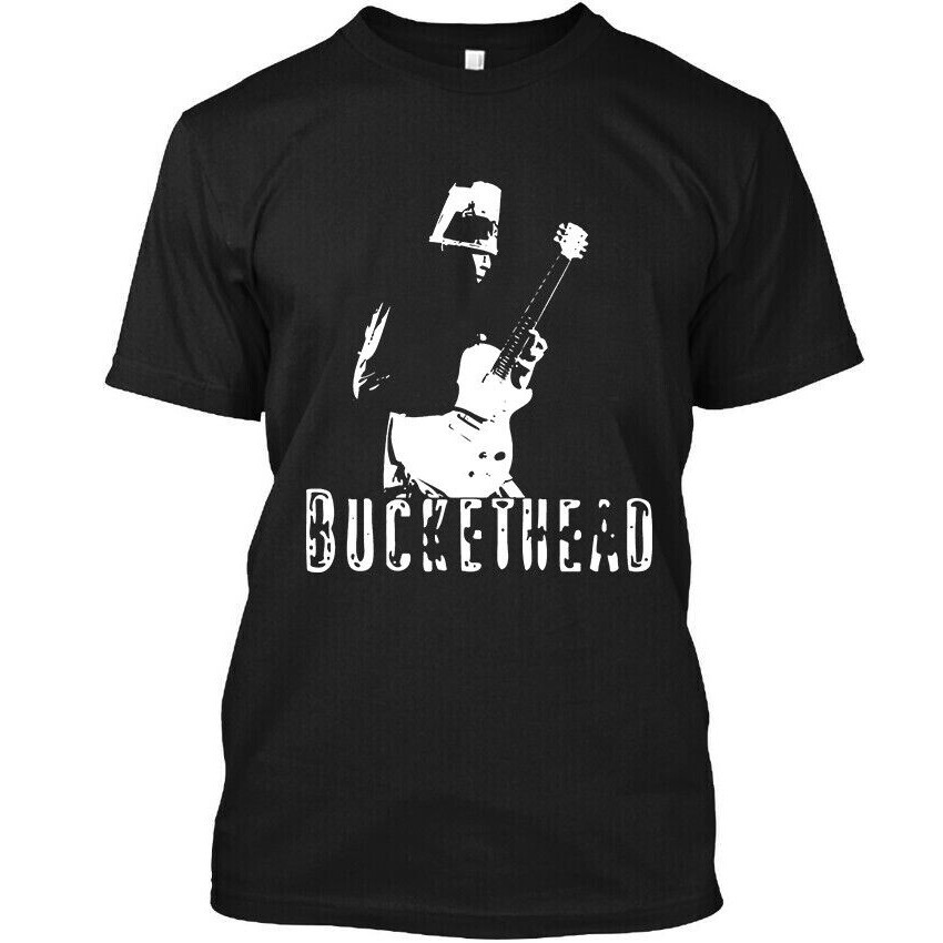 Nwt Buckethead American Musician Guitarist Multi-Instrumentalist เสื้อยืด