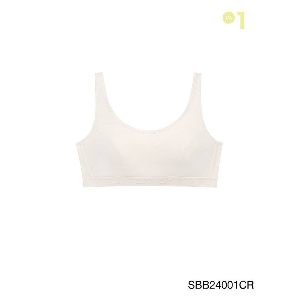 SABINA | SBN Sport เสื้อชั้นในไร้โครง รหัส SBB24001CR สีครีม