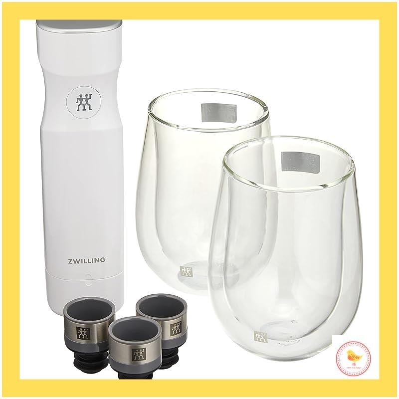 【Japan】Zwilling "Fresh &amp; Save Wine Sealer Gift Set" is a vacuum storage set that prevents oxidation of wine. [Officially sold in Japan] Fresh &amp; Save Z1021-045