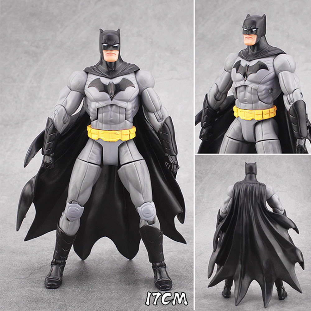 ของเล่นเด็ก DC Justice League Batman Action Figures Superhero Batman รุ่นรูปเด็ก
