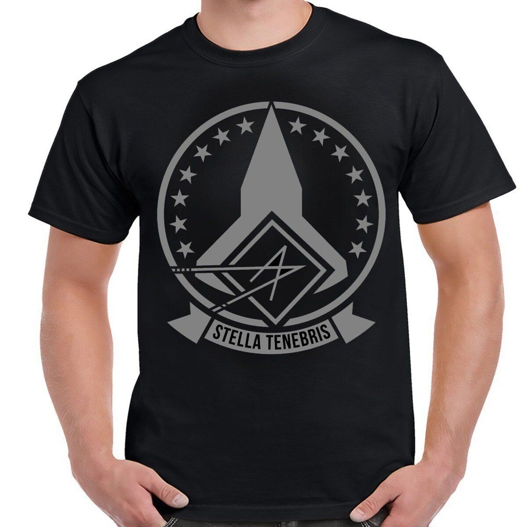 เสื้อยืด Dark Darkstar Stella Tenebris Patch Aviation