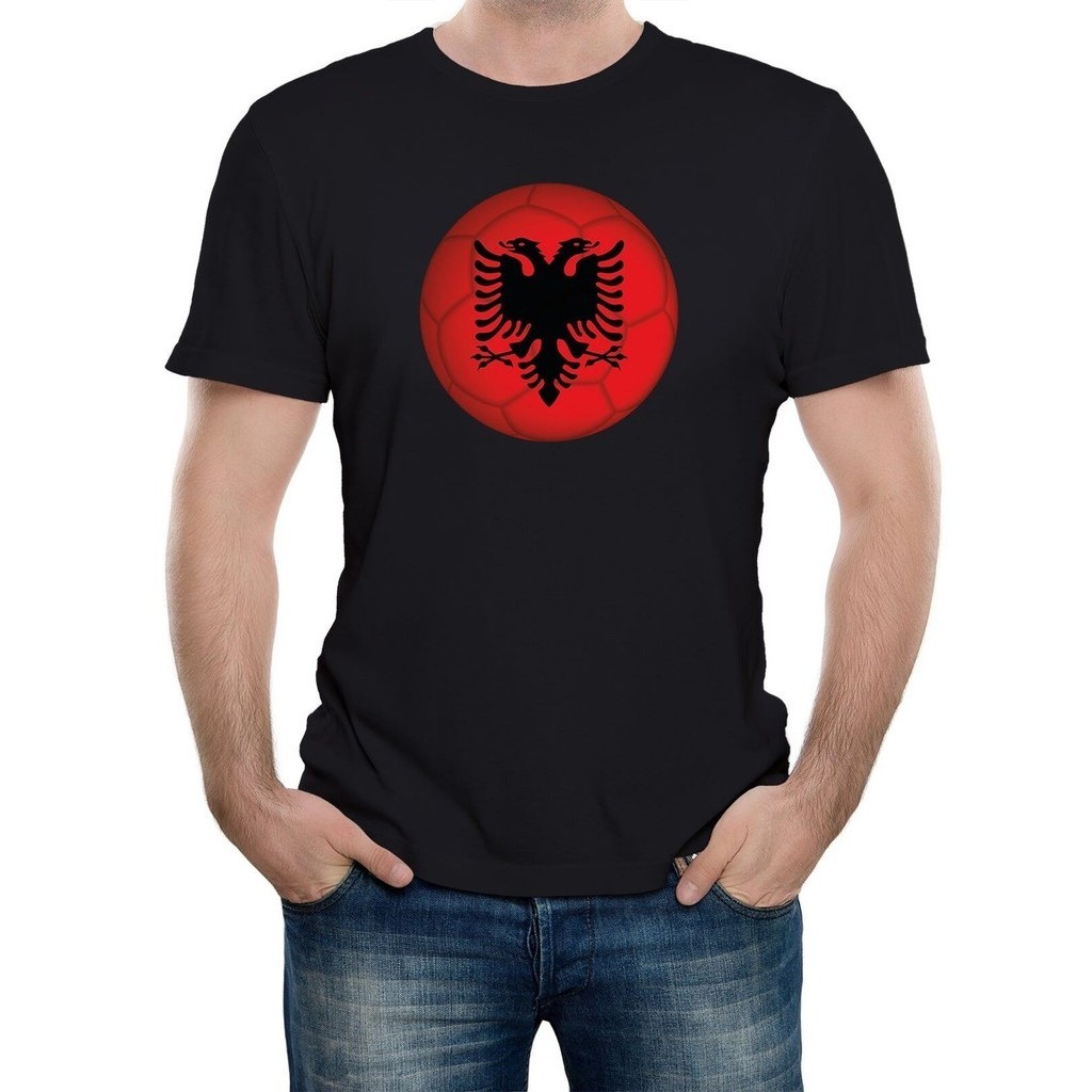 Mens Albania Football Supporter T-Shirt World Cup Euros Copa America Country