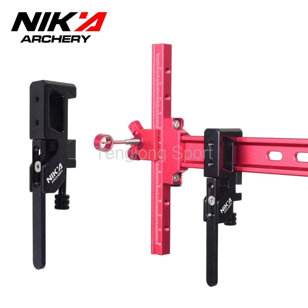 NIKA Adjustable Sight Clicker Stand Extended Sight Clicker Holder Clicker Extender อลูมิเนียมอัลลอยด