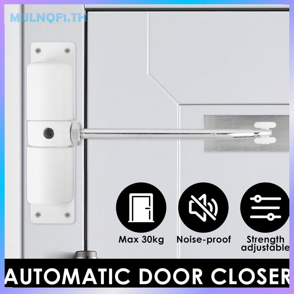 Automatic Door Closer Metal Safety Spring Door Closer Spring Adjustable 30kg Door Closer SHOPCYC7148