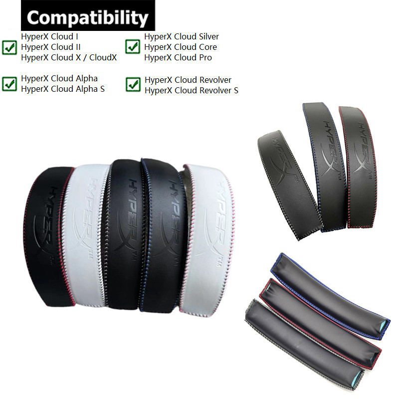 1 ชิ้นหัวสําหรับ HyperX Cloud I 1 / II 2 / X CloudX / Alpha S / Revolver S / Silver / Core / Pro หูฟัง Pad Head Beam HeadBand อะไหล่ซ่อม